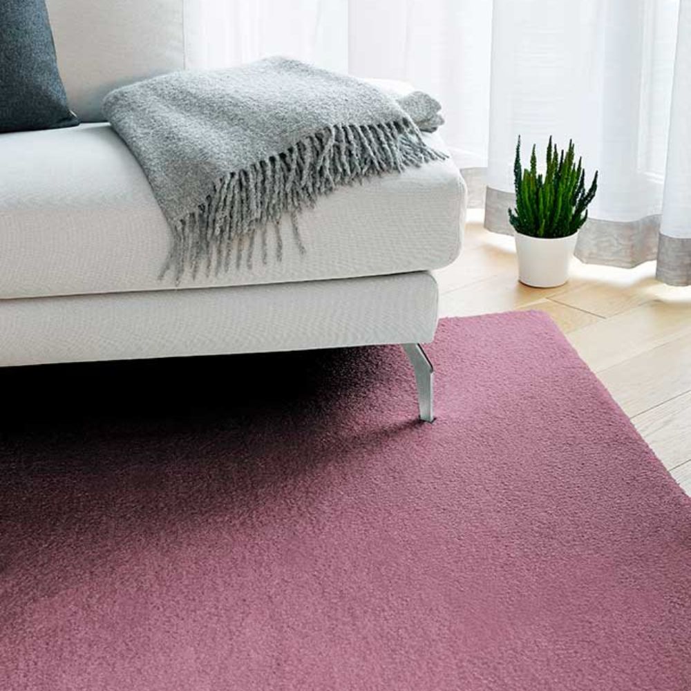 Narma NOBLE low pile Rug, Custom Size - lilac