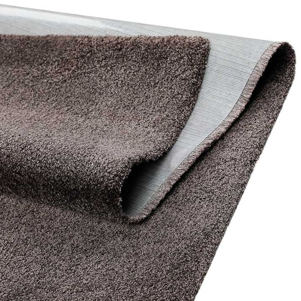 Narma NOBLE low pile Rug, Custom Size - brown