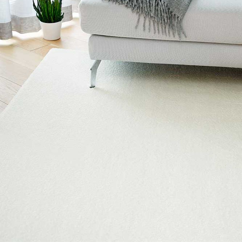 Narma NOBLE lyhytnukkainen matto - valkoinen