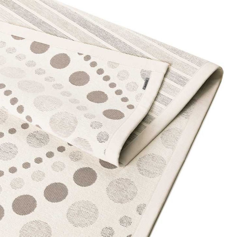 Narma OOLA double-sided Cotton rug - white