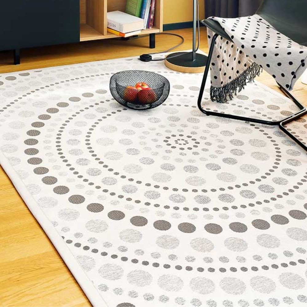 Narma OOLA double-sided Cotton rug - white