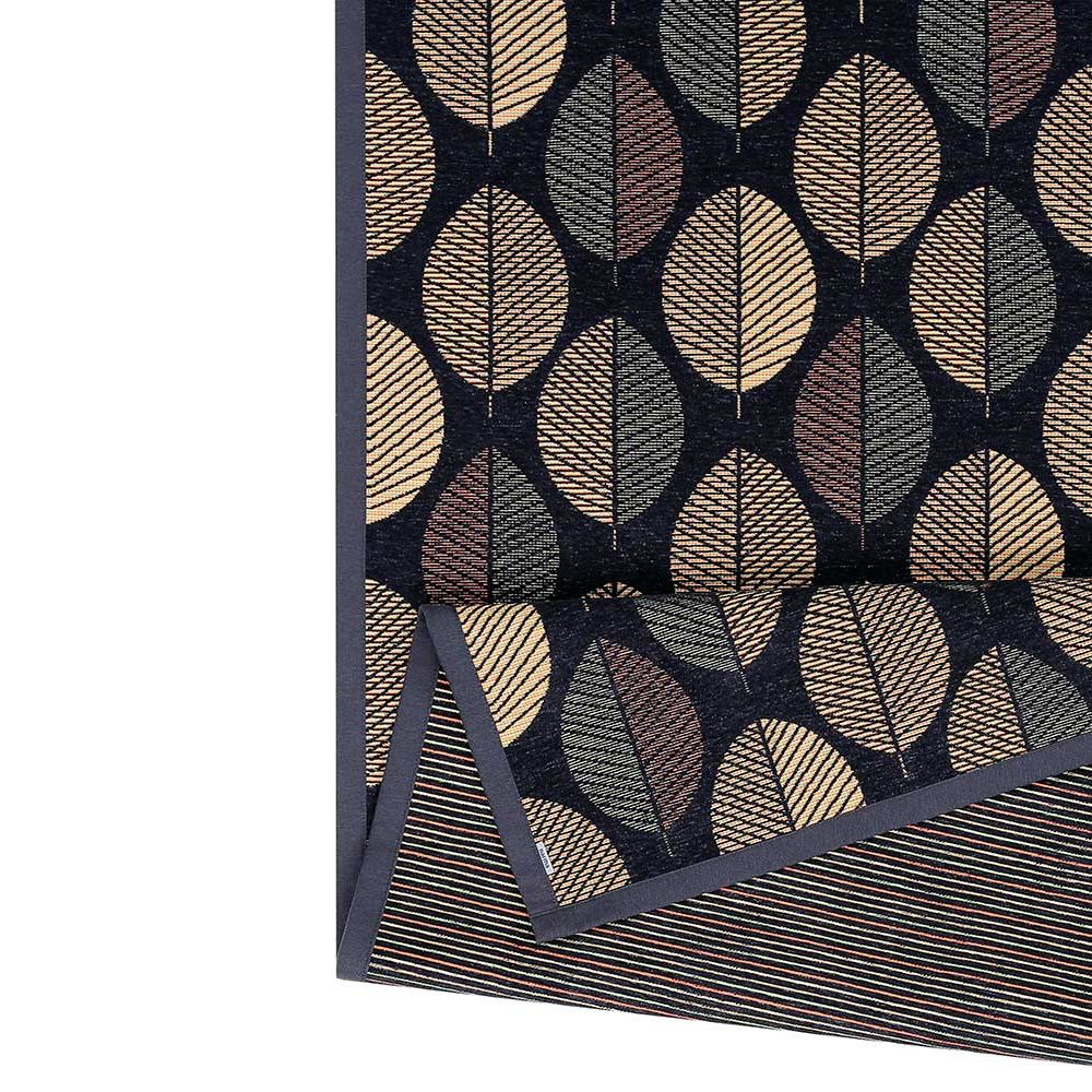 Narma PÄRNA kaksipuolinen puuvillamatto - tummanharmaa