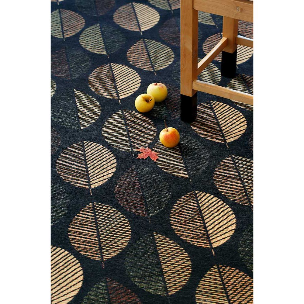 Narma PÄRNA kaksipuolinen puuvillamatto - tummanharmaa