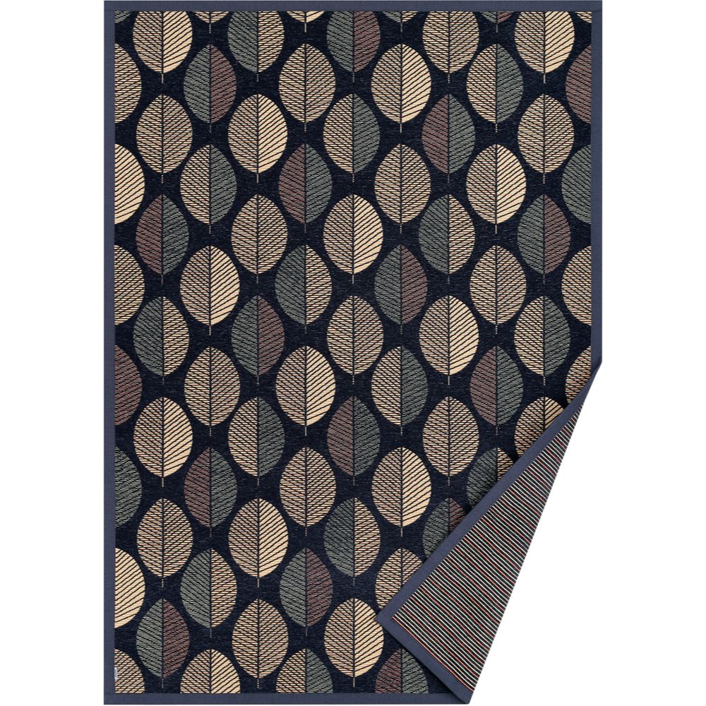 Narma PÄRNA kaksipuolinen puuvillamatto - tummanharmaa