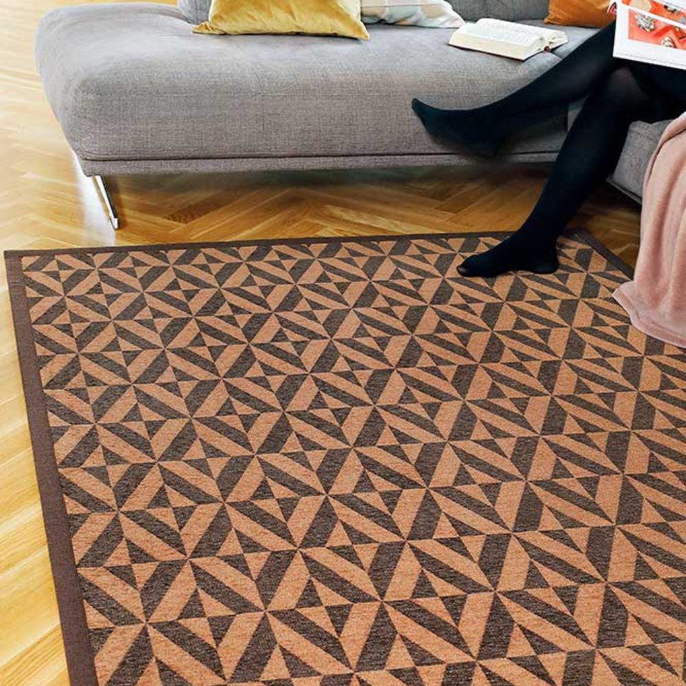 Narma PÜHA kaksipuolinen puuvillamatto - ruskea