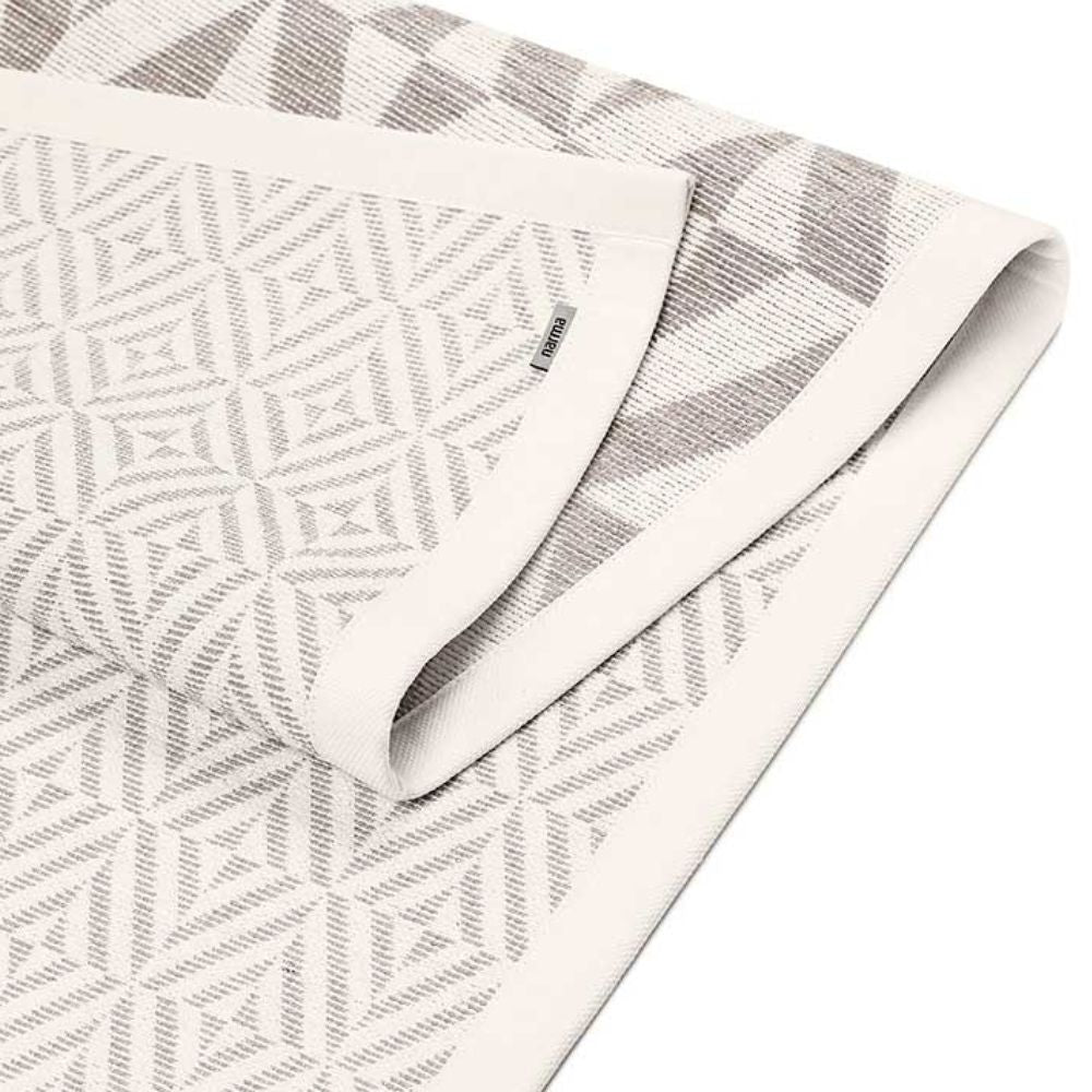 Narma PÜHA kaksipuolinen puuvillamatto - valkoinen