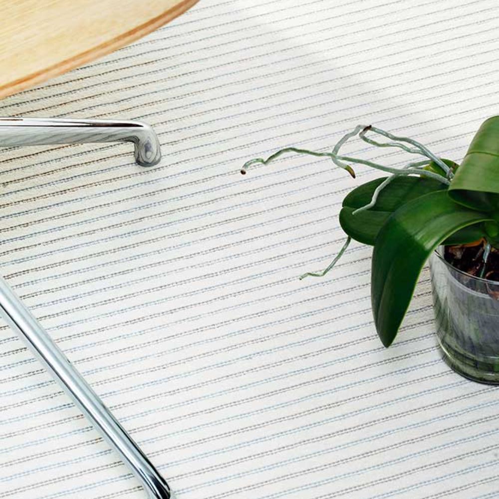 Narma RAADI kaksipuolinen puuvillamatto - valkoinen