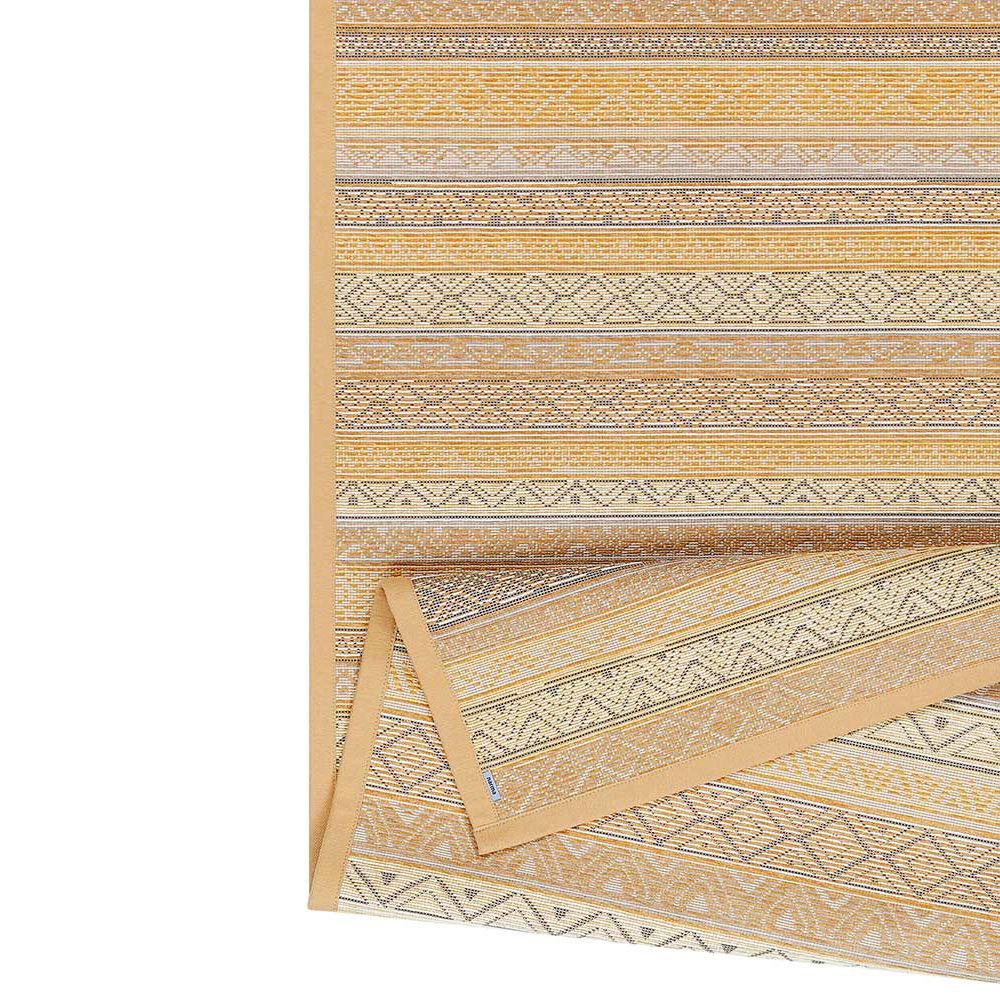 Narma RIDALA double-sided Cotton rug - gold