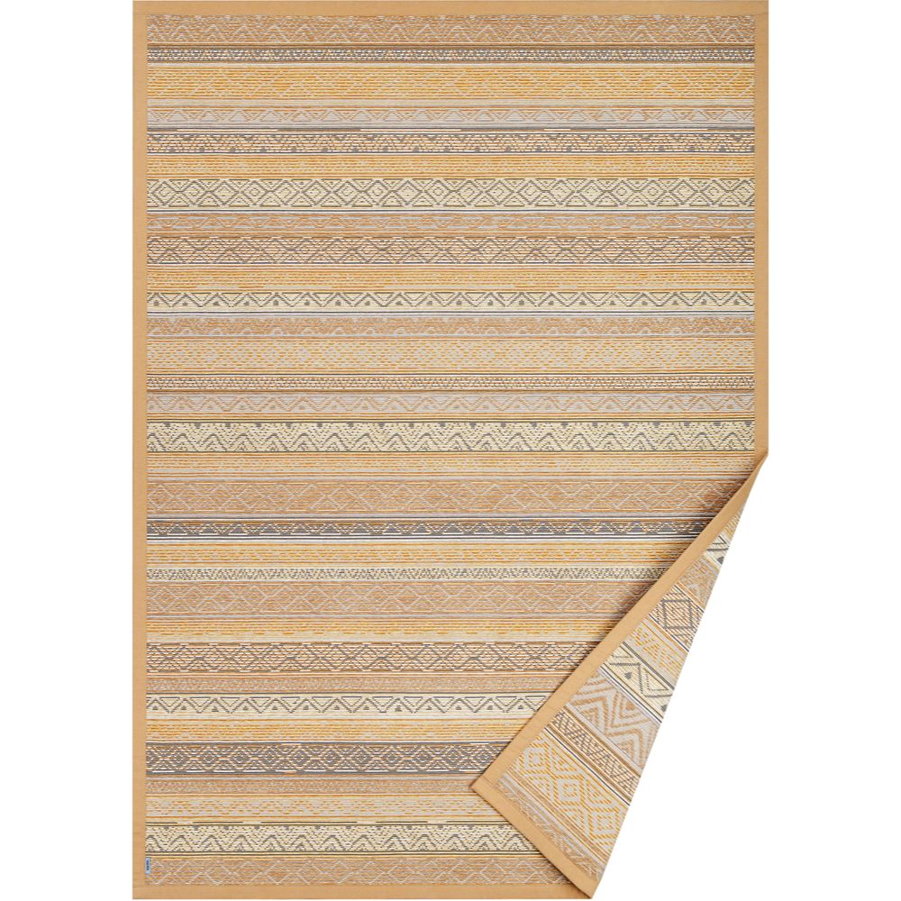 Narma RIDALA double-sided Cotton rug - gold