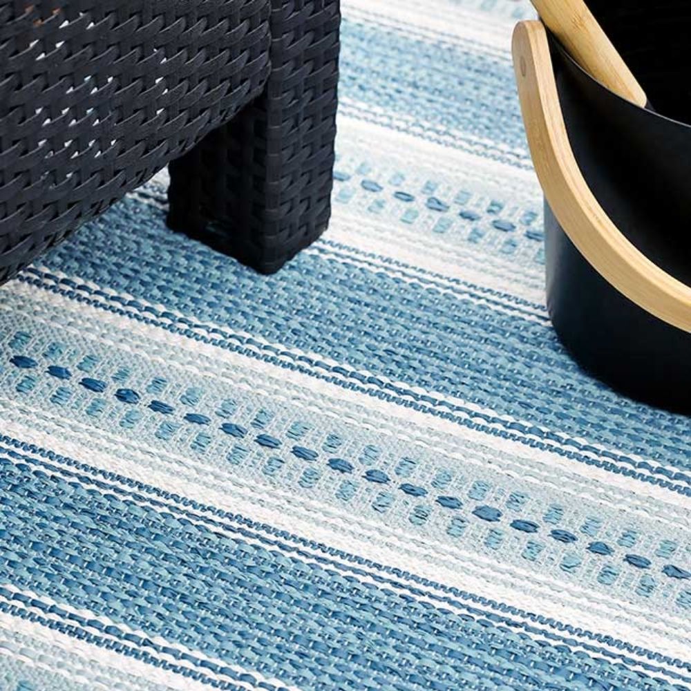 Narma RUNÖ Vinyl rug Roll - Blue