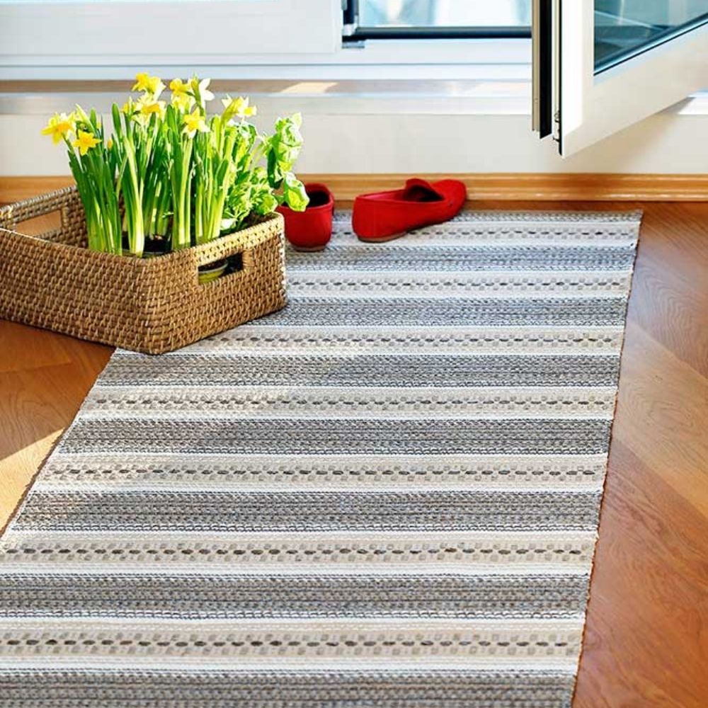 Narma RUNÖ Vinyl rug - linen