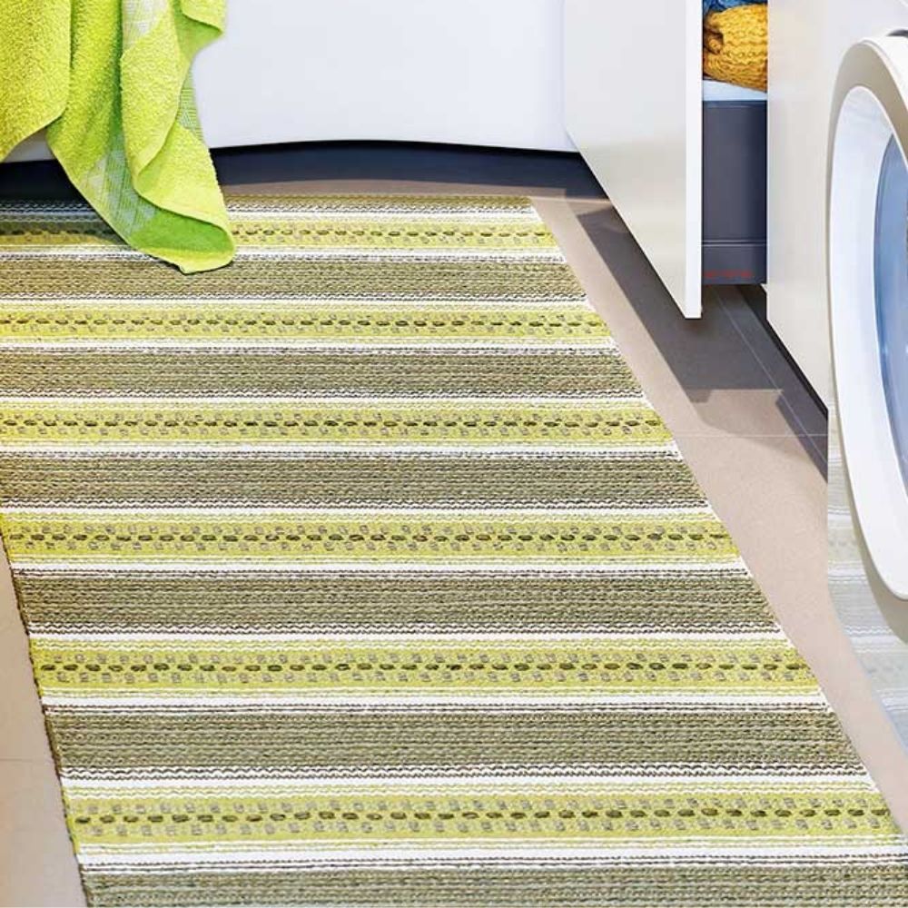 Narma RUNÖ Vinyl rug - green