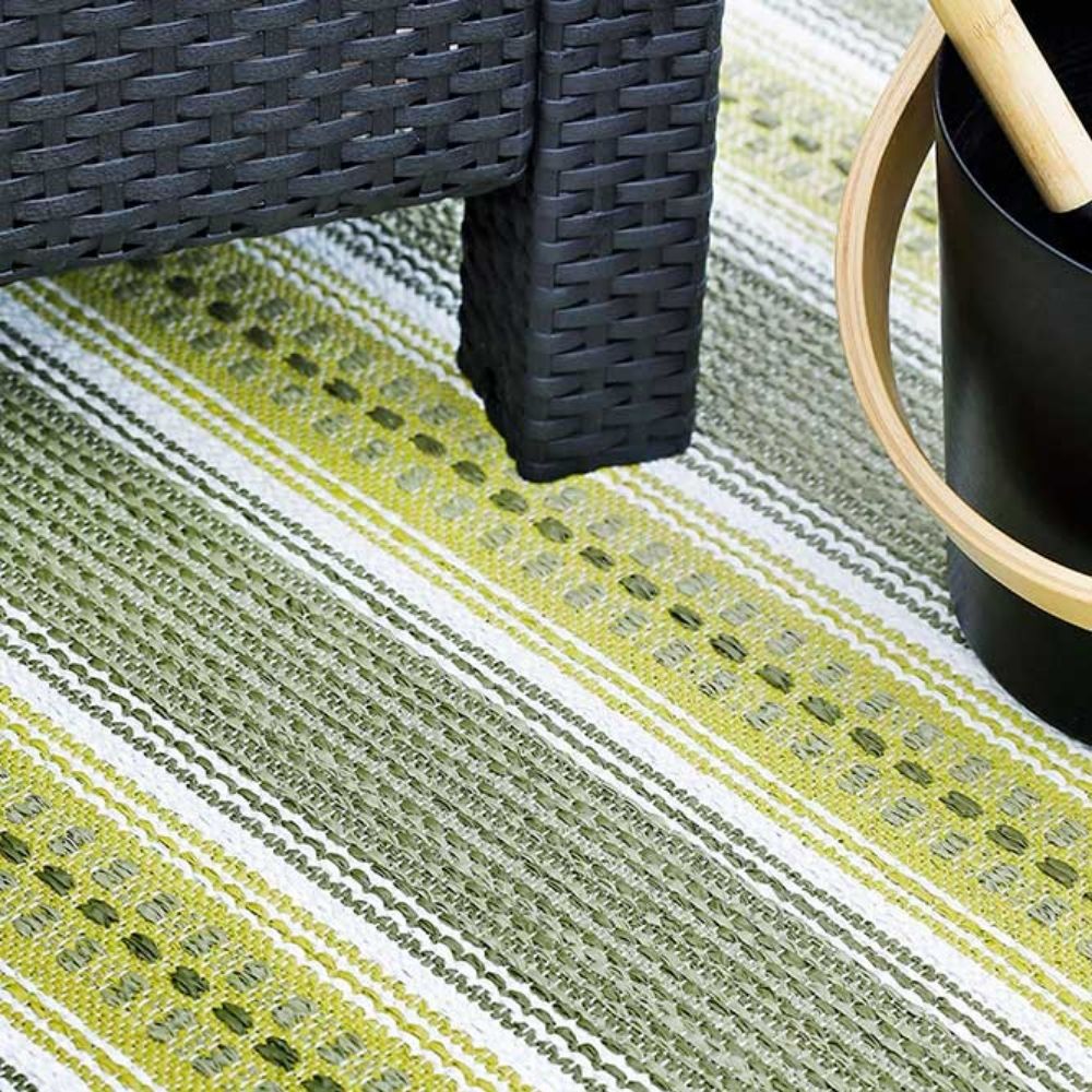 Narma RUNÖ Vinyl rug - green