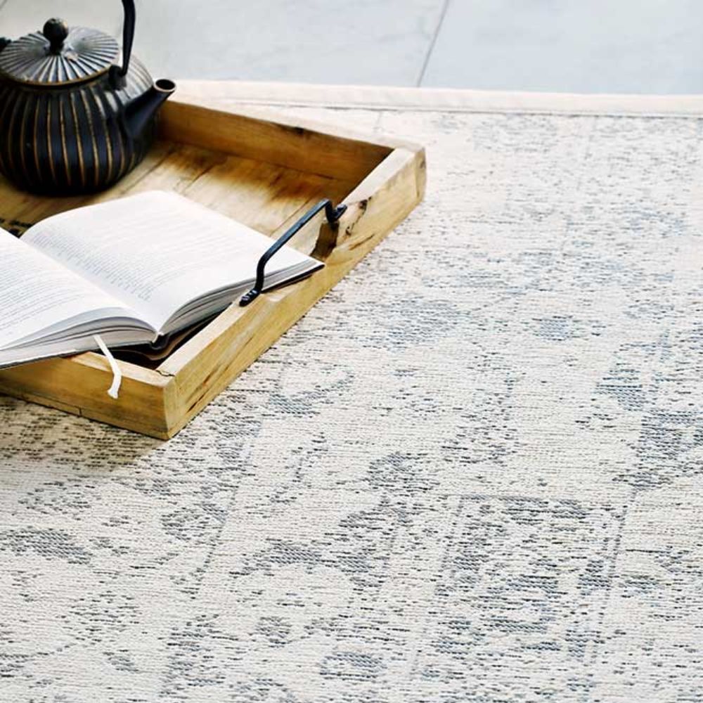 Narma SAGADI double-sided Cotton rug Roll - Natural white