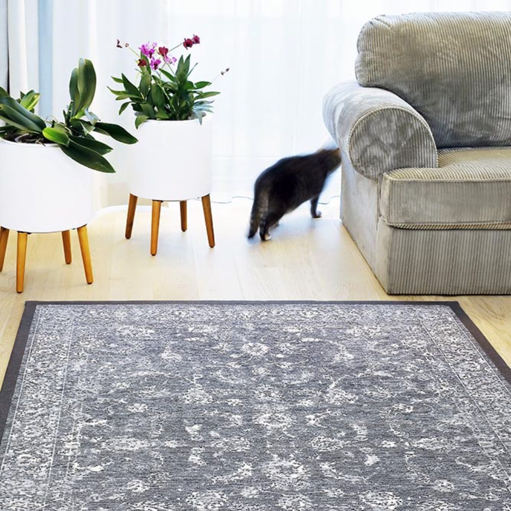 Narma SAGADI double-sided Cotton rug - gray