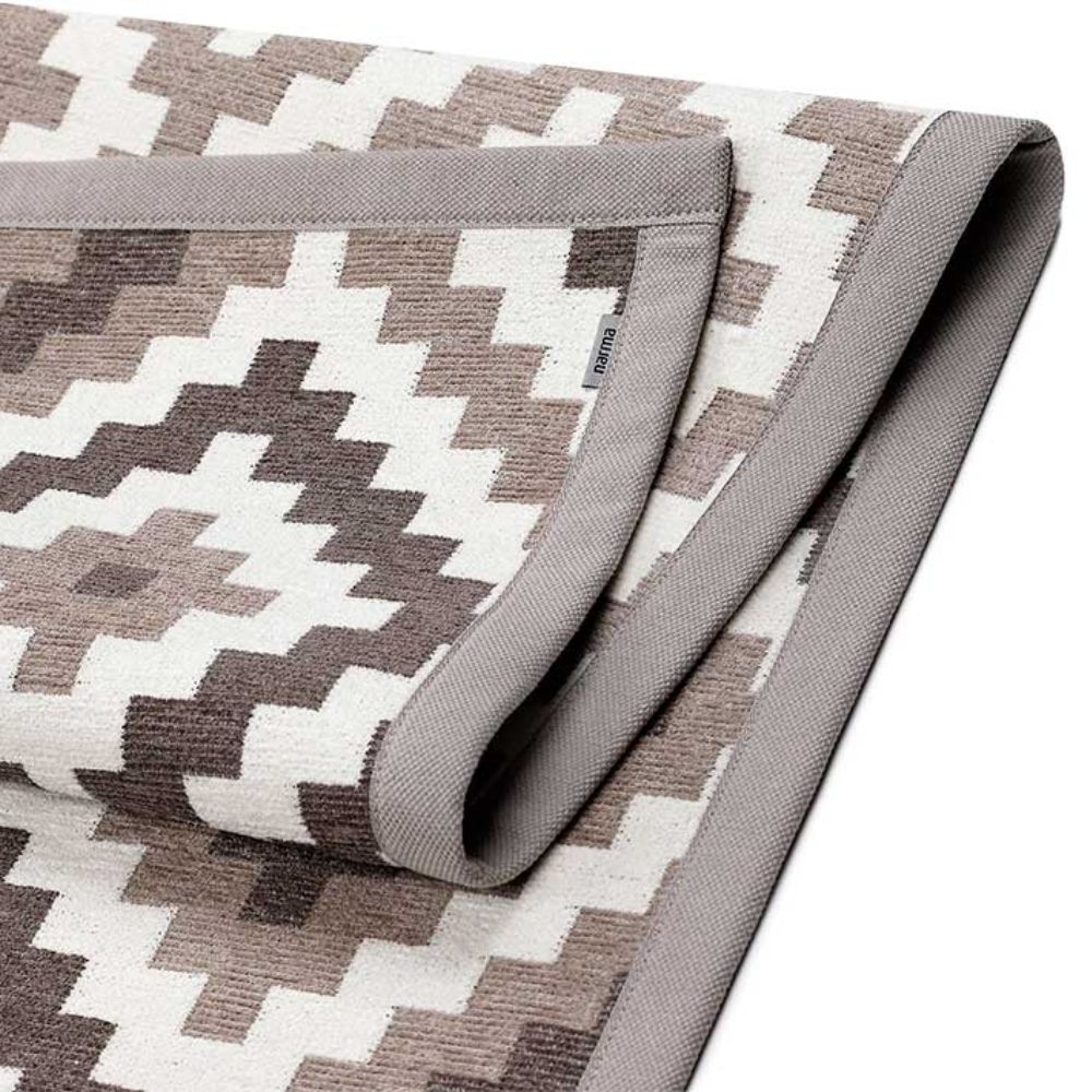 Narma SAKA double-sided Cotton rug - beige