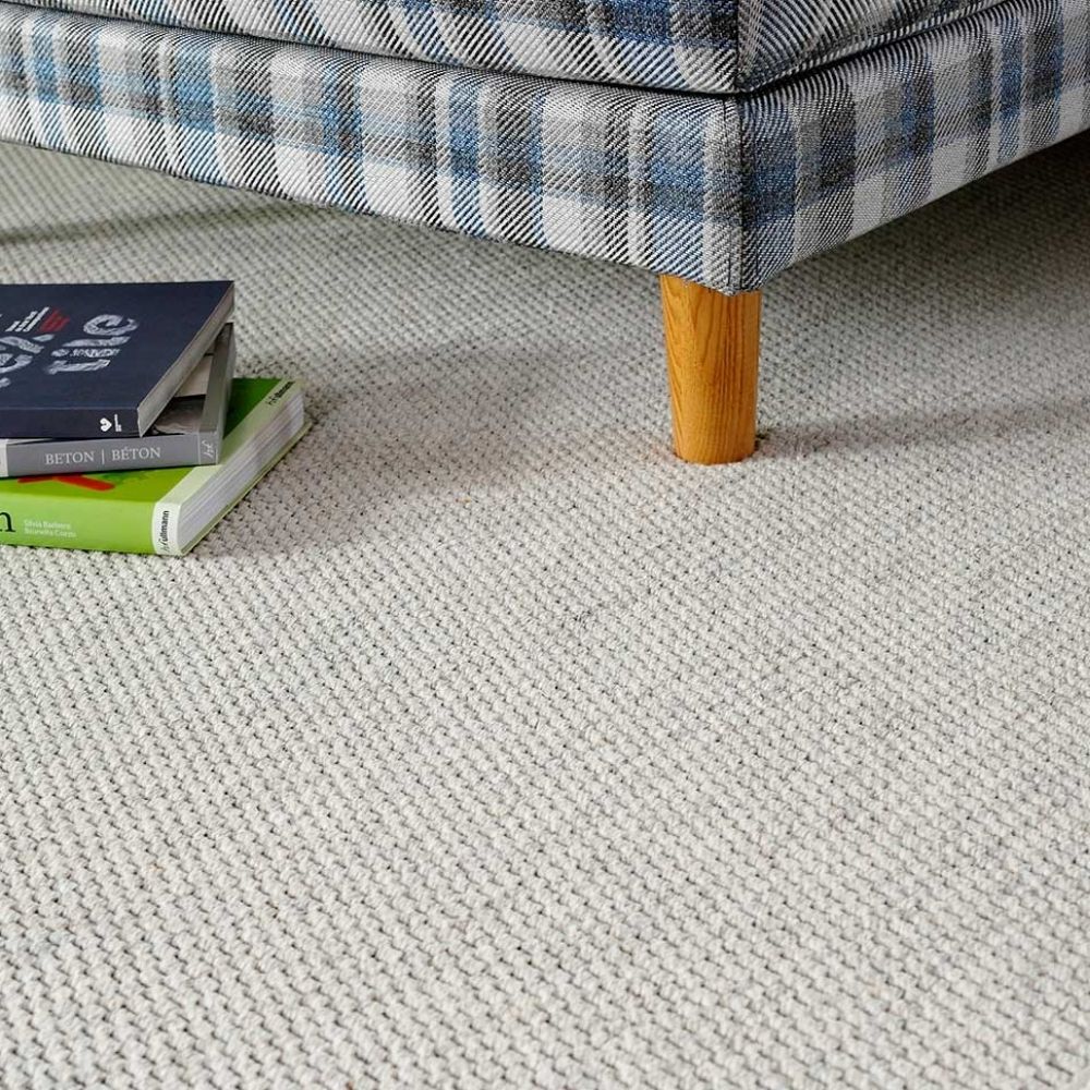 Narma SAVANNA Wool rug - white