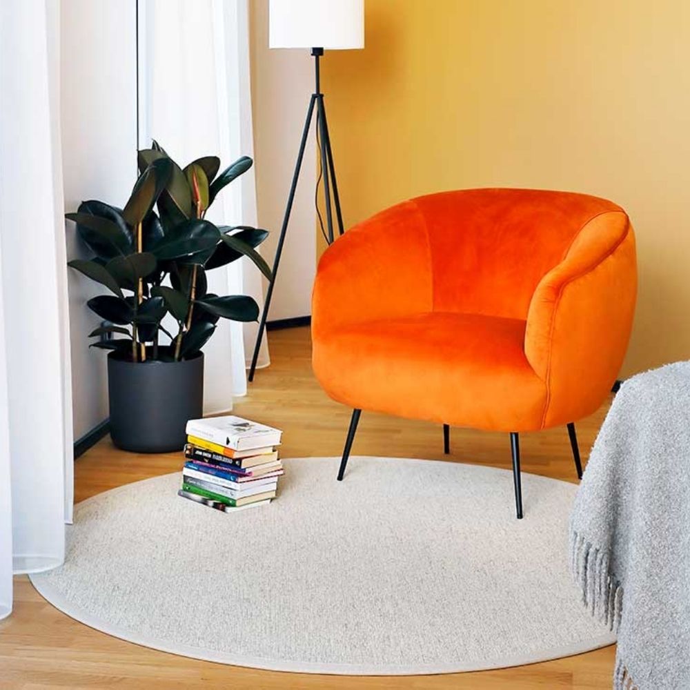 Narma SAVANNA Wool rug - white