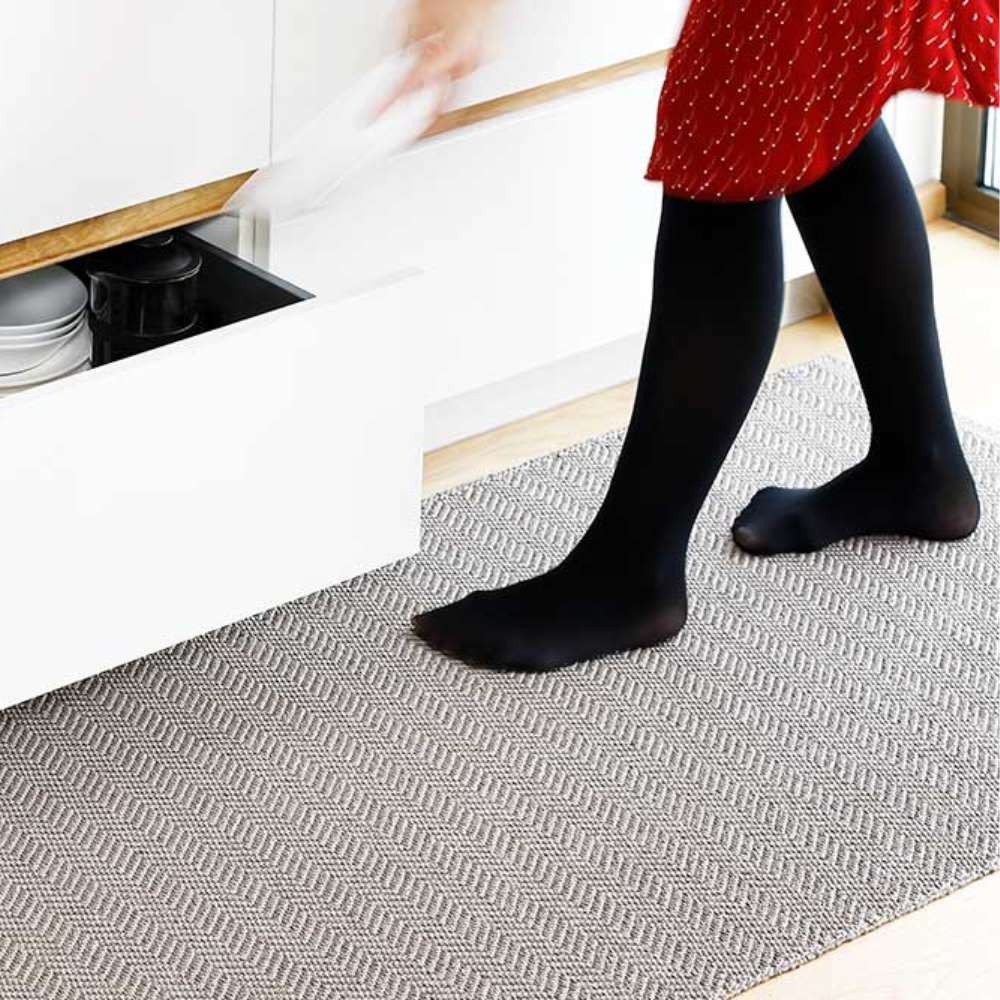 Narma SAXBY Vinyl rug - linen