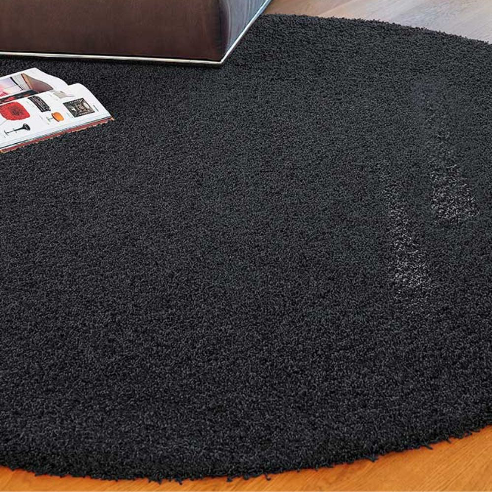 Narma SPICE Pile rug - black