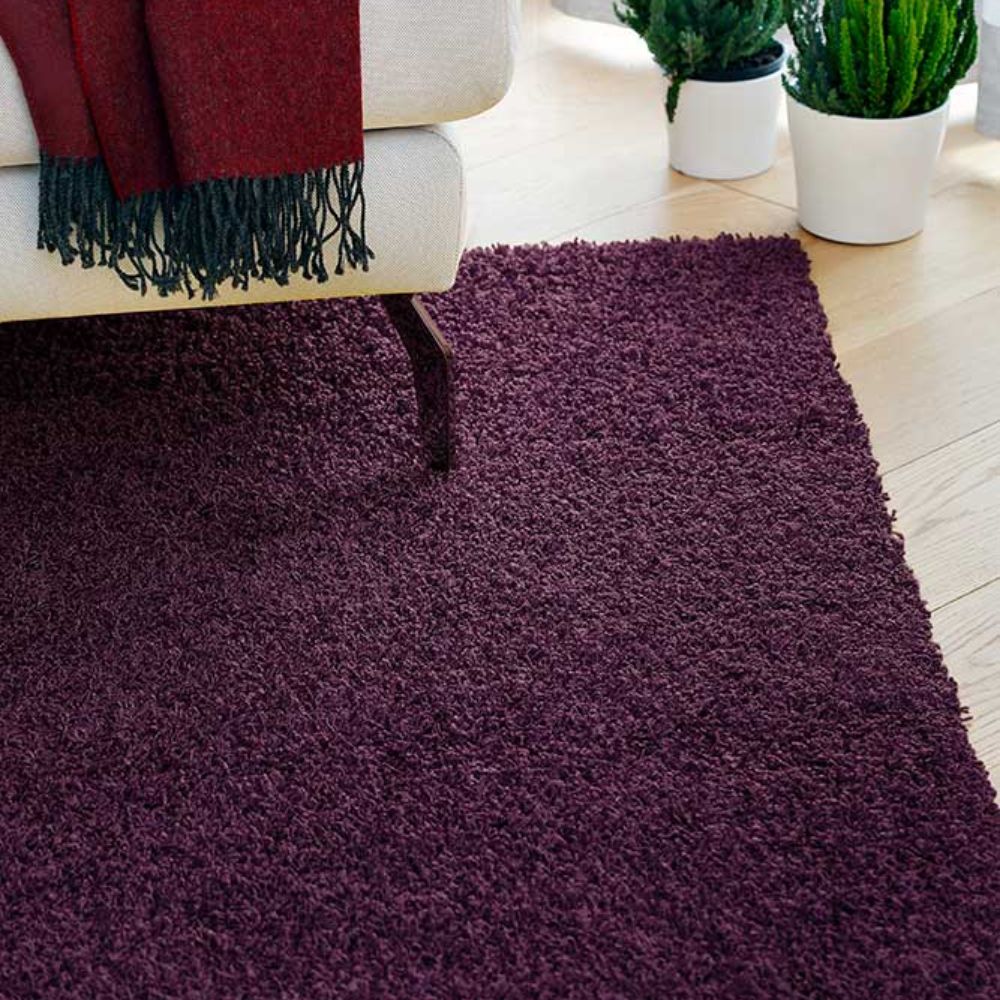 Narma SPICE Pile rug - purple