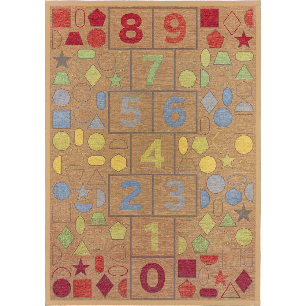 Narma TÄHEMAA kaksipuolinen puuvillamatto - kulta