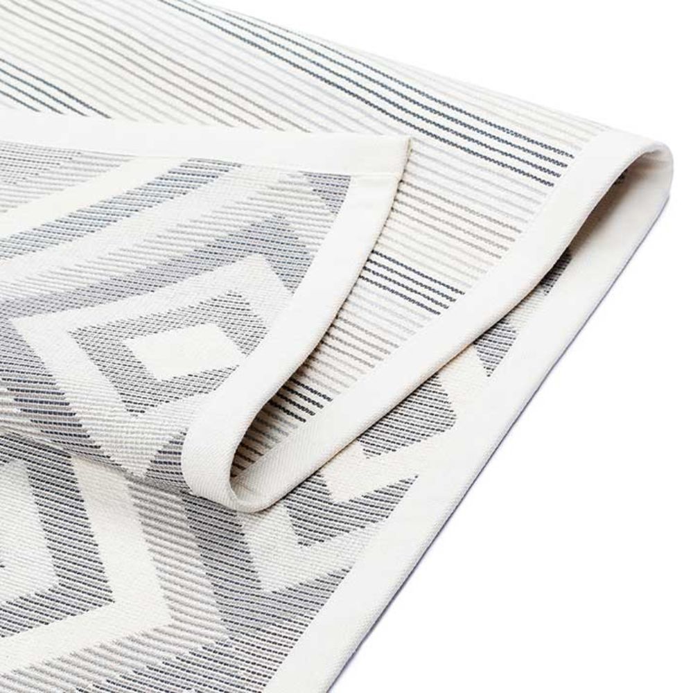 Narma TAHULA kaksipuolinen puuvillamatto - valkoinen