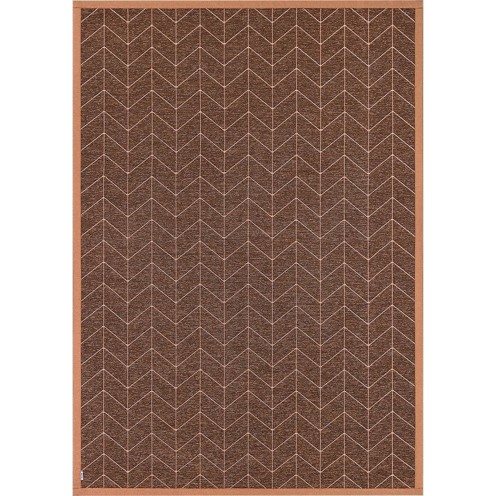 Narma TALI double-sided Cotton rug Roll - Dark brown