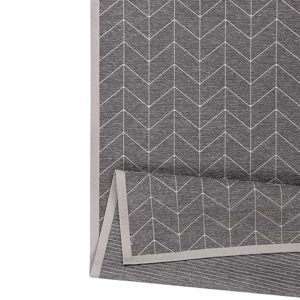 Narma TALI double-sided Cotton rug Roll - Gray