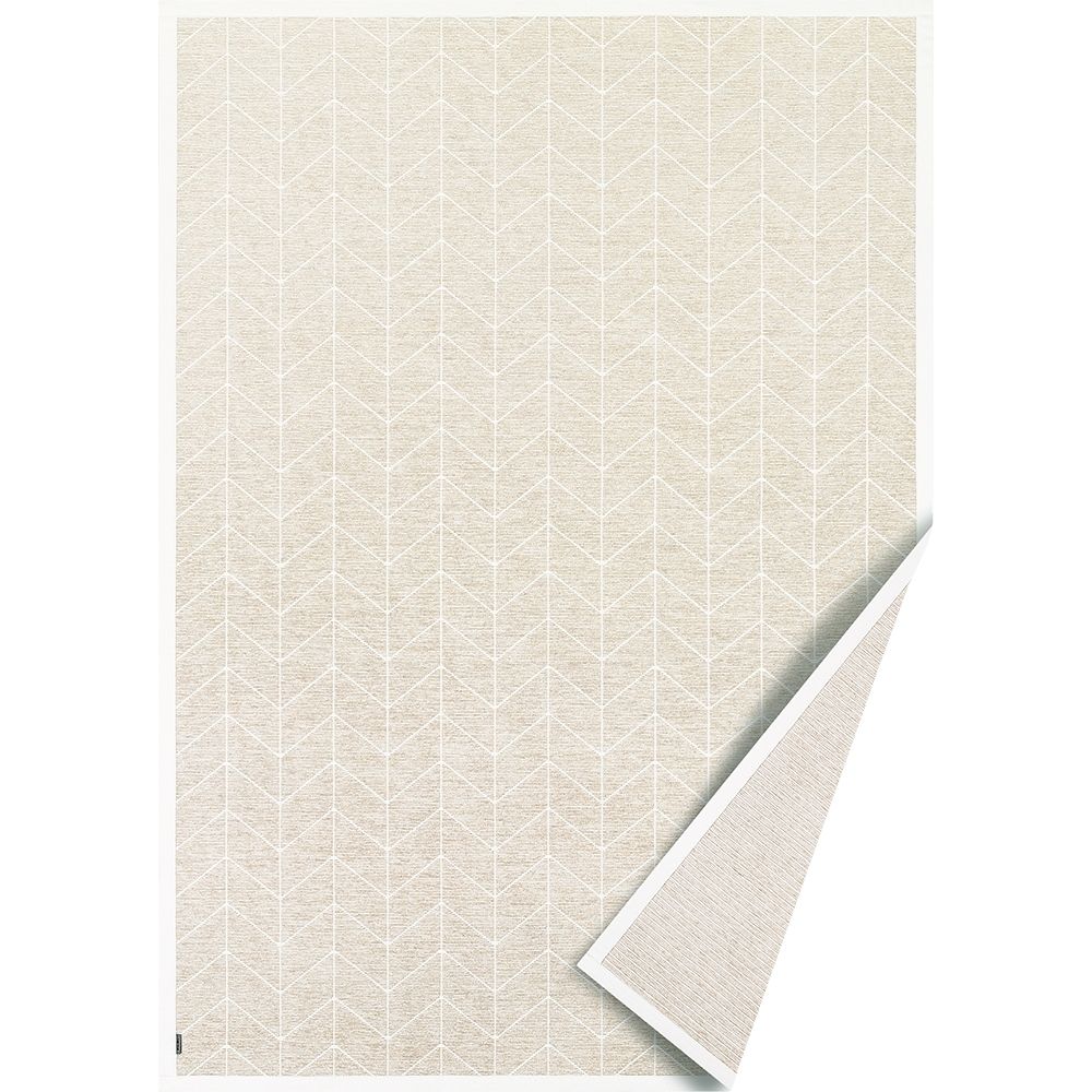 Narma TALI kaksipuolinen puuvillamatto - valkoinen