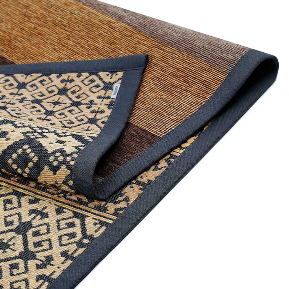 Narma TIDRIKU kaksipuolinen puuvillamatto - kulta