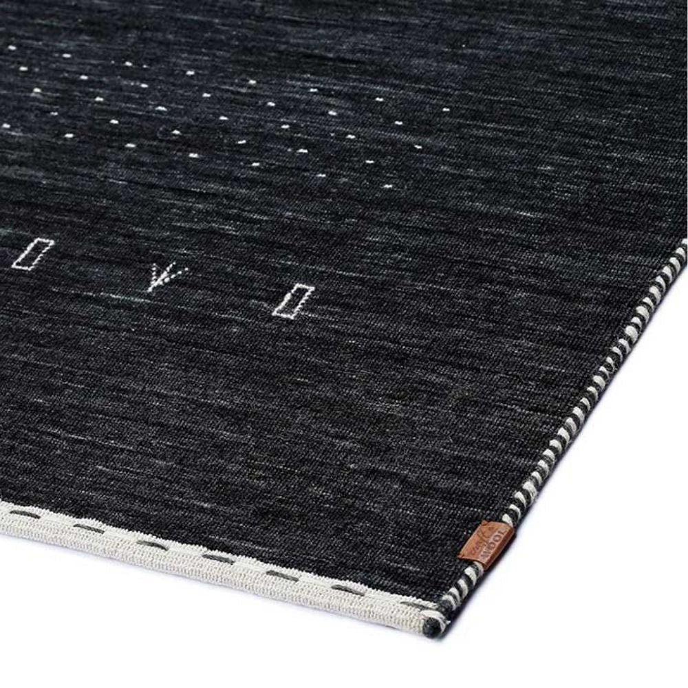 Narma TORNIO Wool rug - black