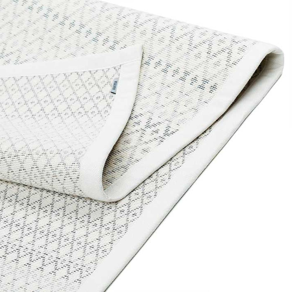 Narma TSIRGU kaksipuolinen puuvillamatto - valkoinen