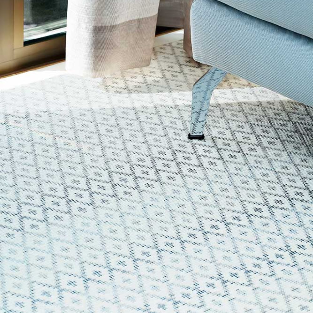 Narma TSIRGU kaksipuolinen puuvillamatto - valkoinen