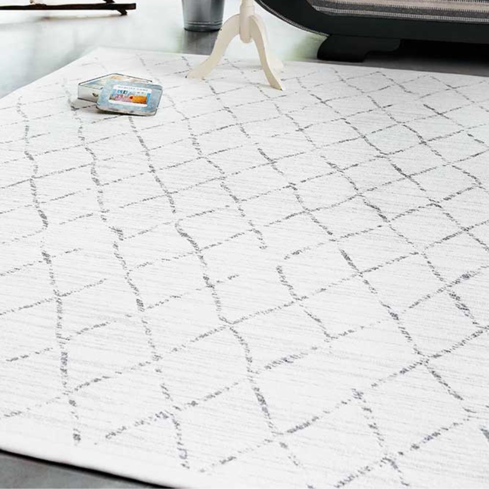 Narma VAO kaksipuolinen puuvillamatto - valkoinen