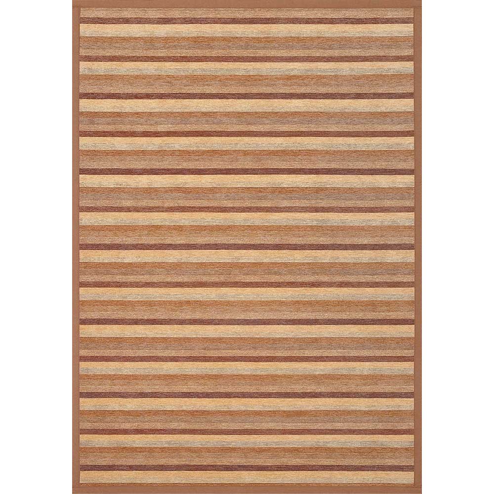 Narma VERGI kaksipuolinen puuvillamatto - beige/tummanruskea
