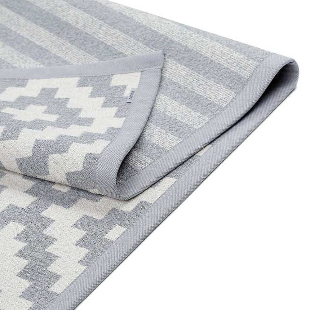 Narma VIKI kaksipuolinen puuvillamatto - hopea