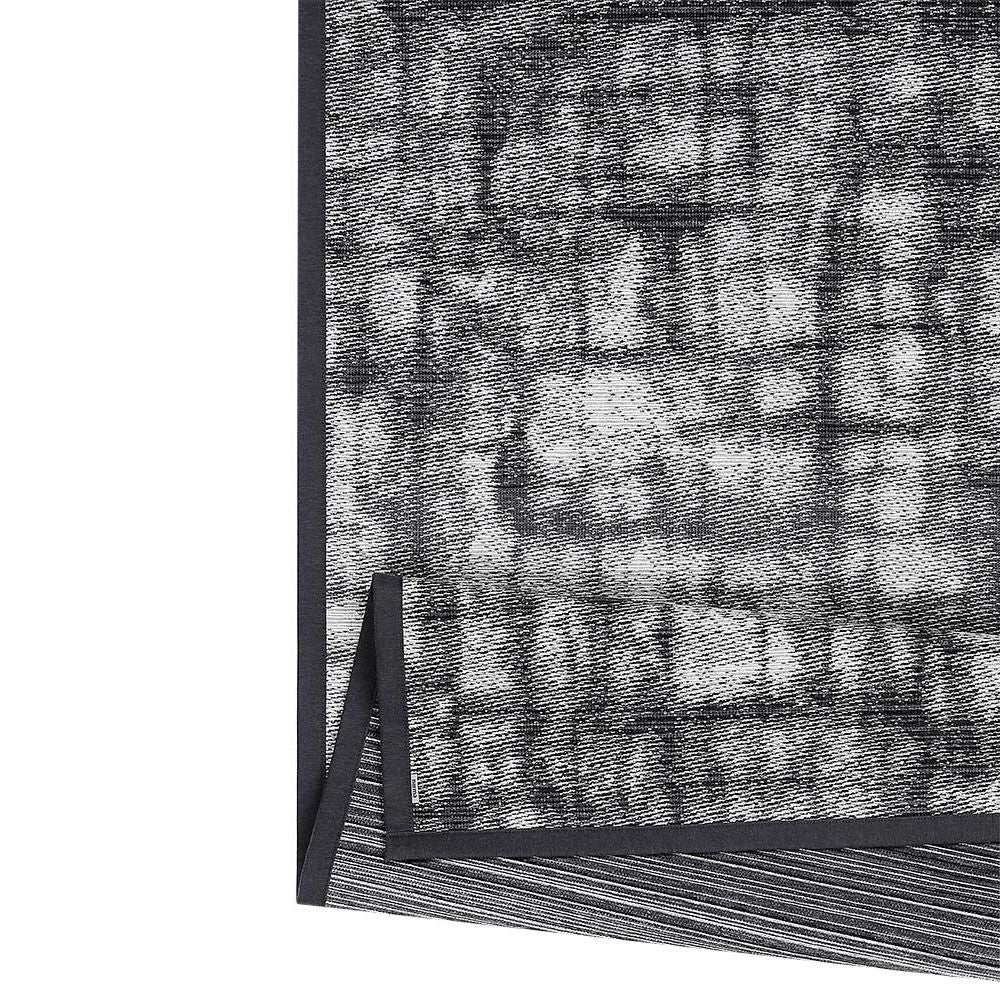 Narma VIRVE kaksipuolinen puuvillamatto - tummanharmaa