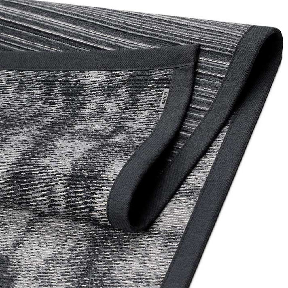 Narma VIRVE kaksipuolinen puuvillamatto - tummanharmaa