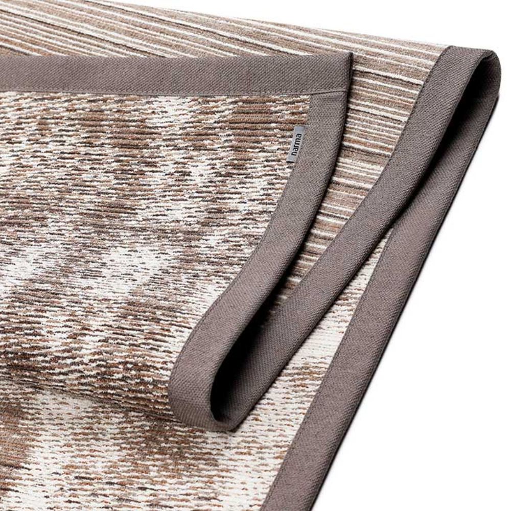 Narma VIRVE double-sided Cotton rug - linen
