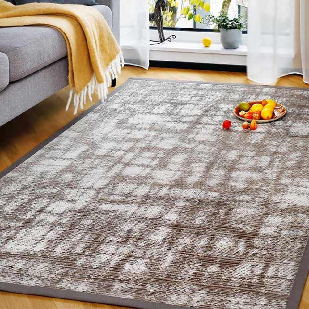 Narma VIRVE double-sided Cotton rug - linen