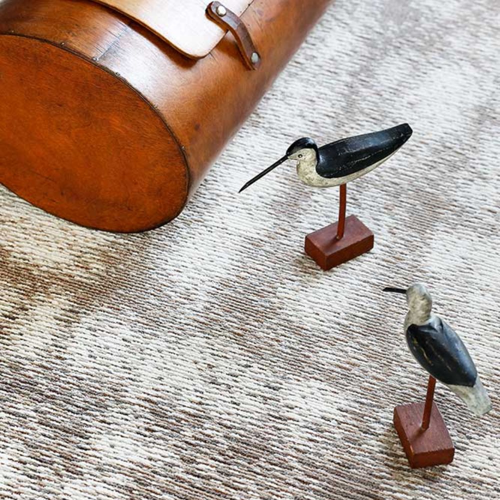 Narma VIRVE double-sided Cotton rug - linen