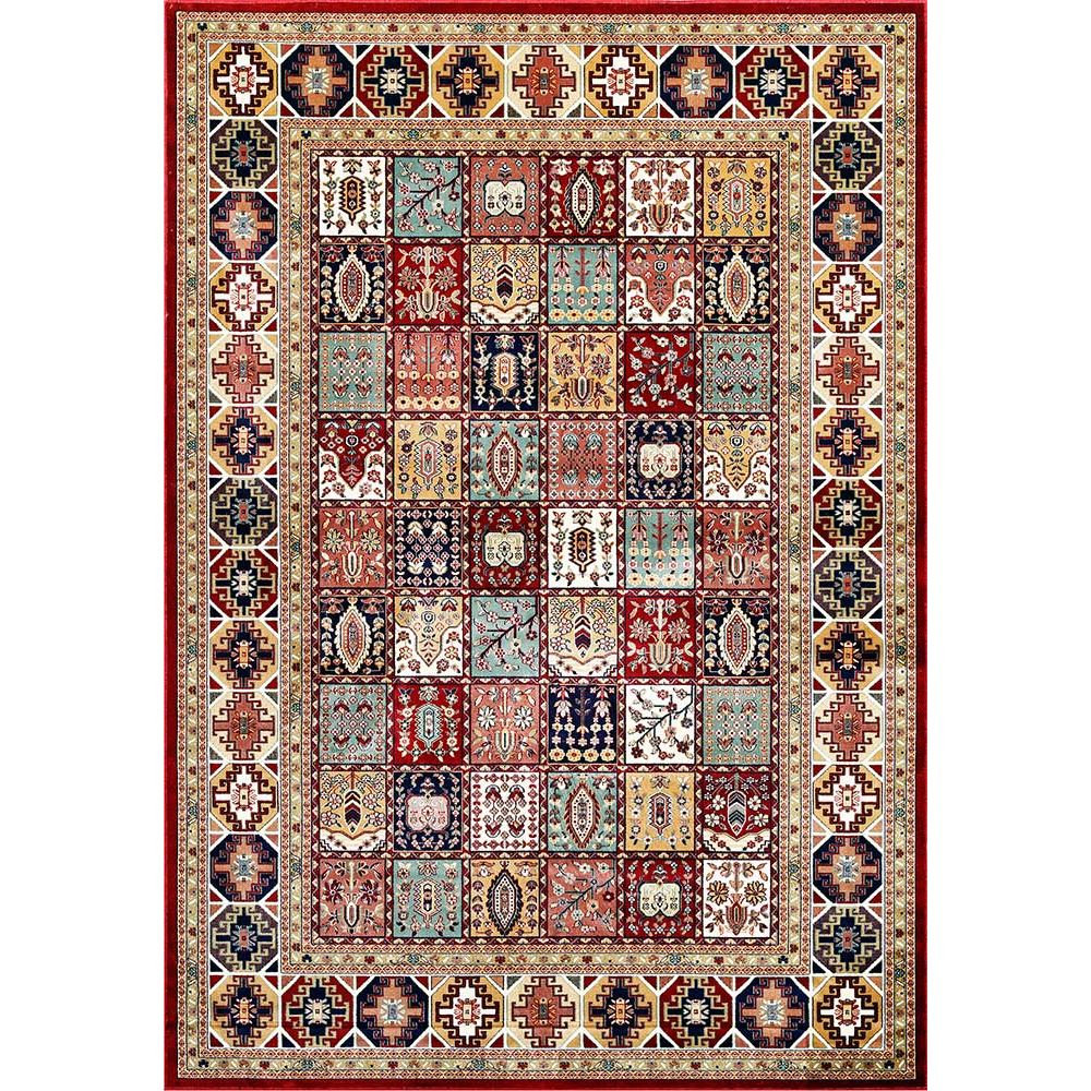 Narma ZAHRA viscose rug - red
