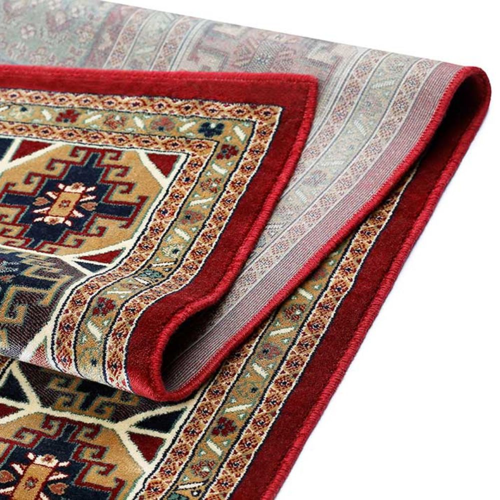 Narma ZAHRA viscose rug - red
