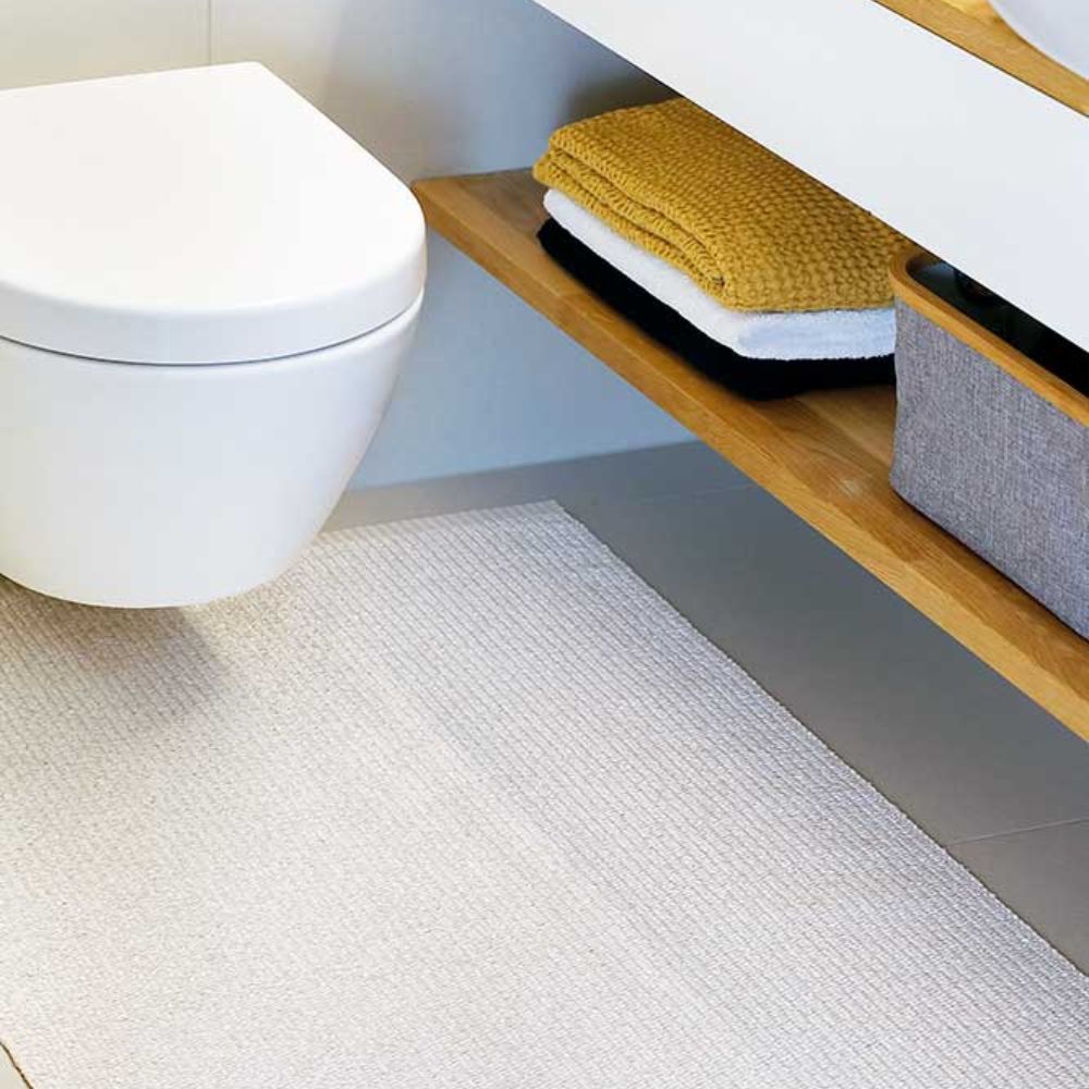 Narma NEVE Vinyl rug Roll - Natural white