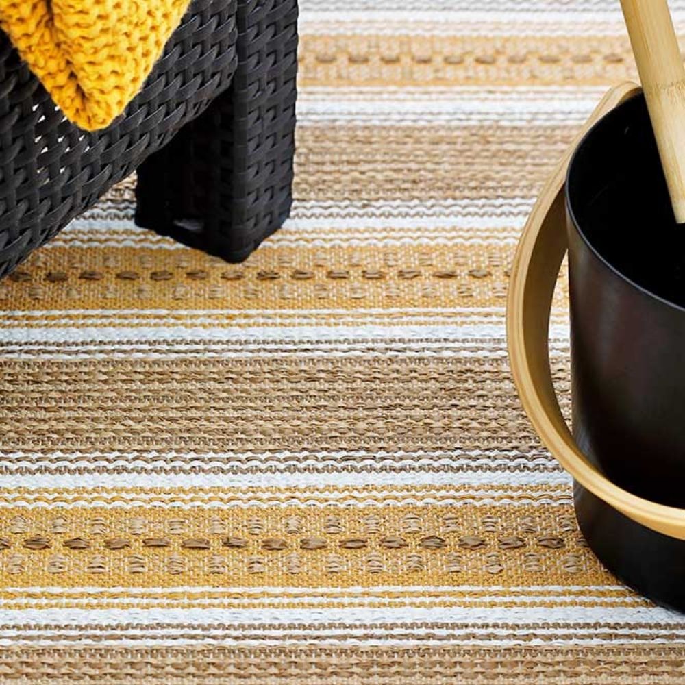 Narma RUNÖ Vinyl rug Roll - Gold