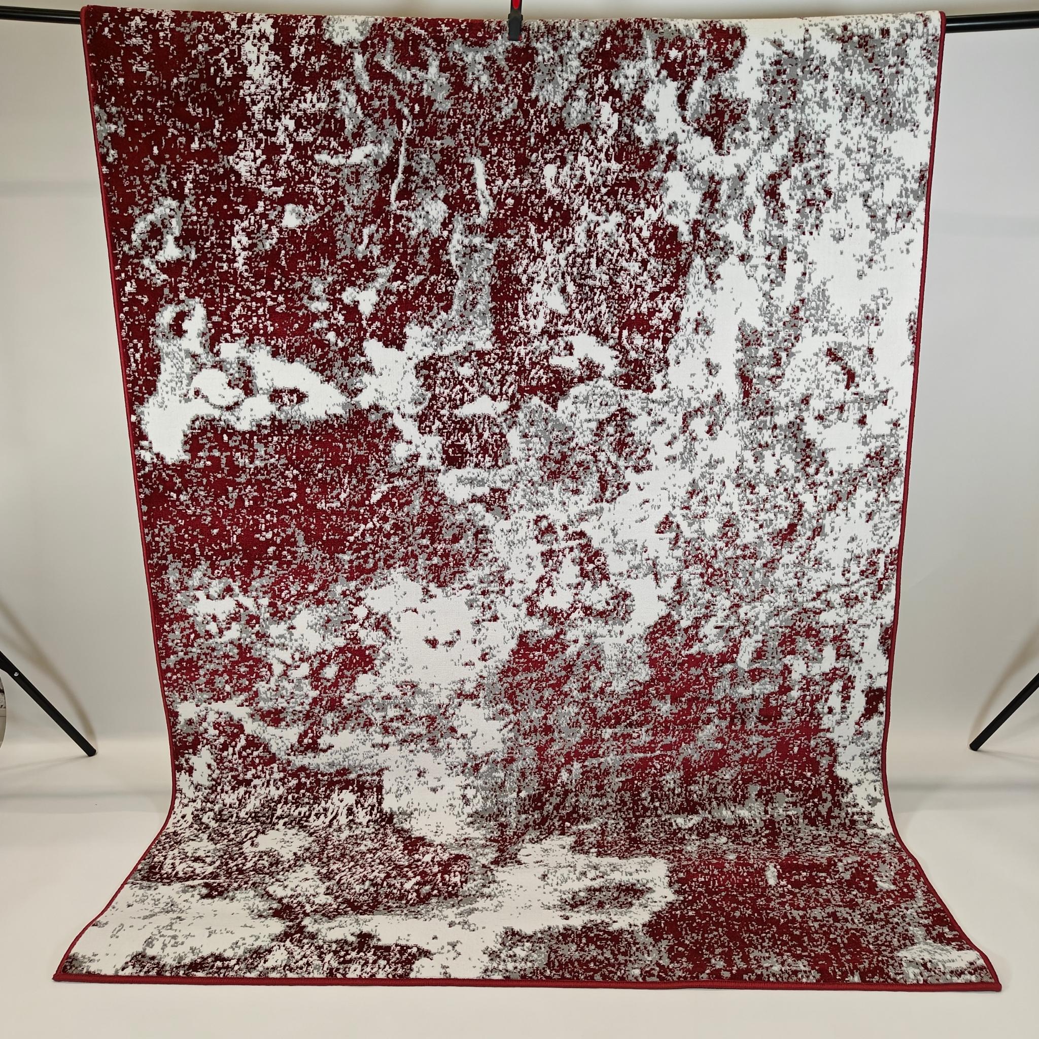 NIlo low pile Rug - red