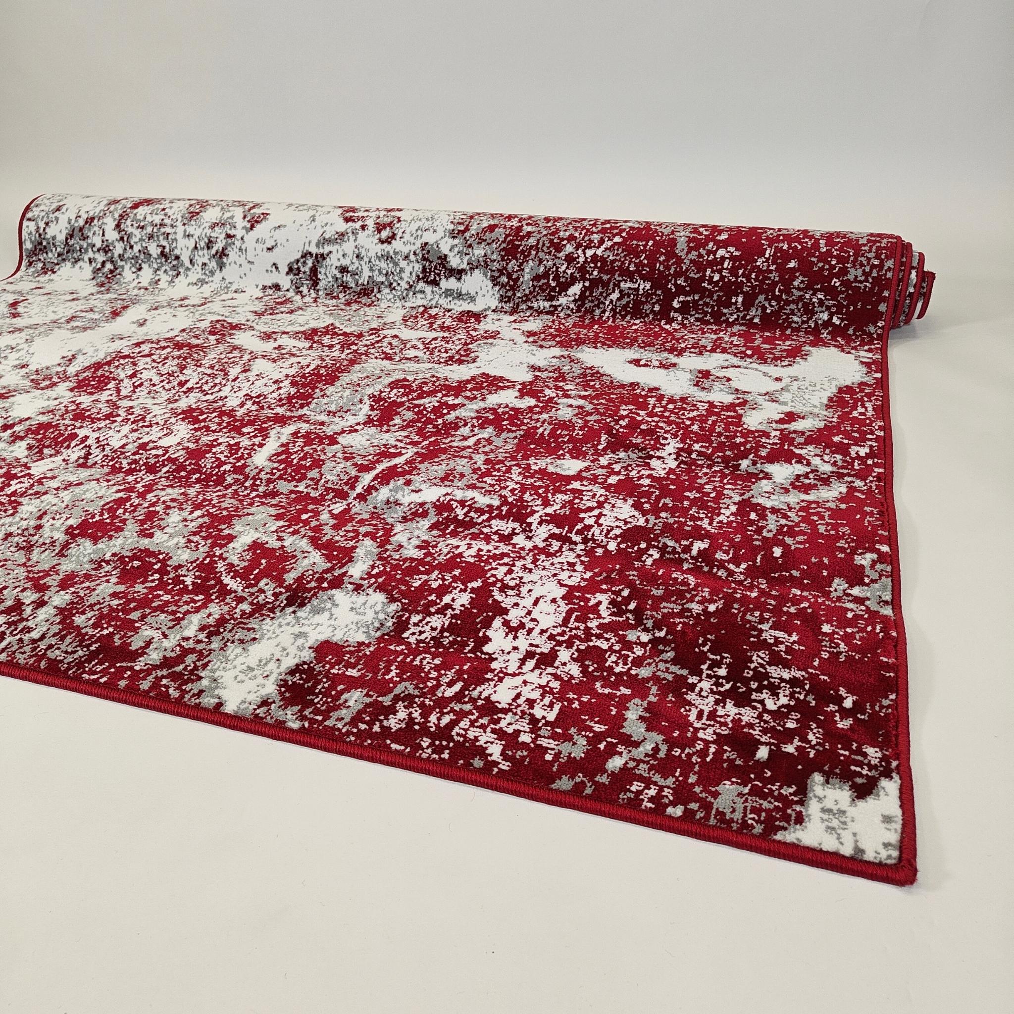 NIlo low pile Rug - red