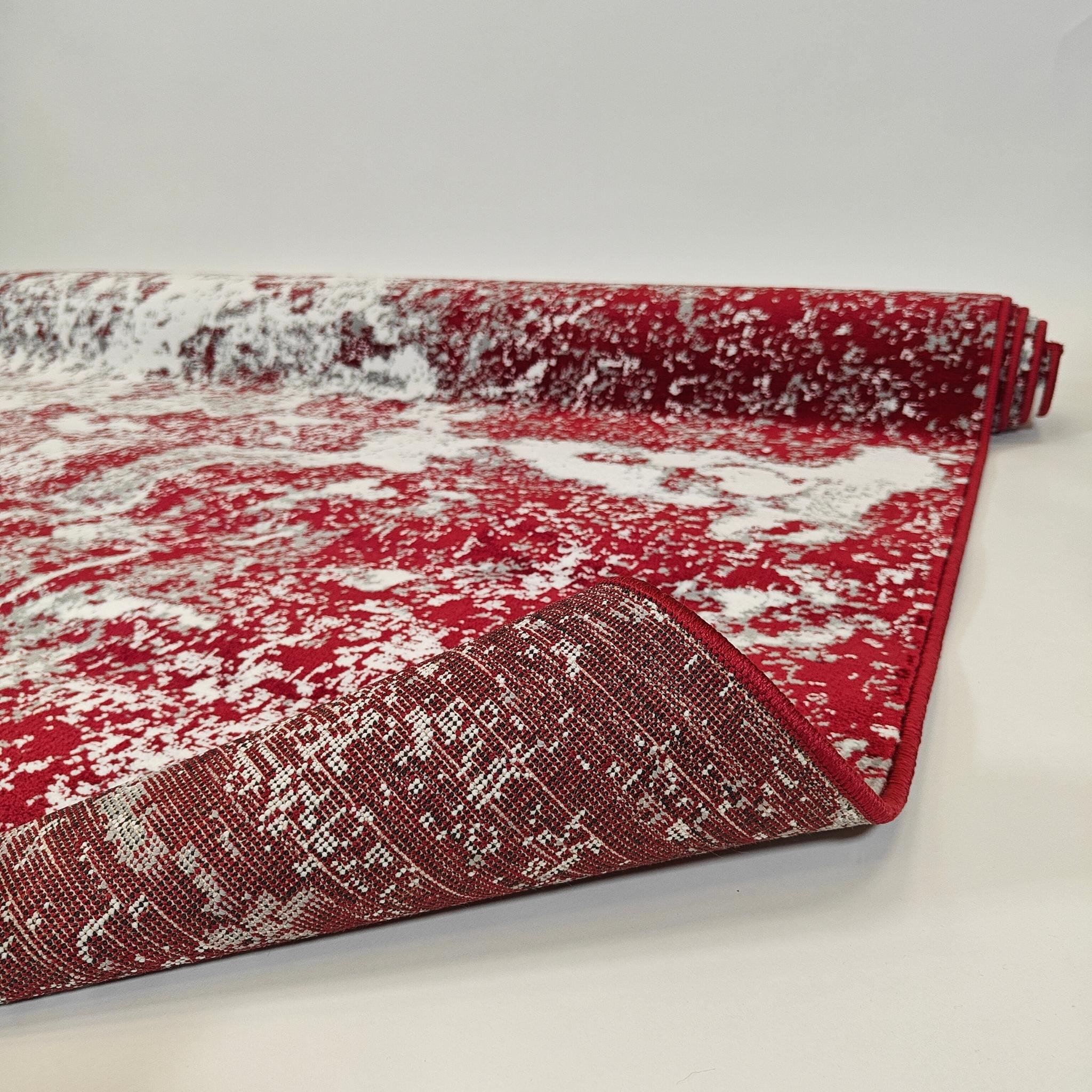 NIlo low pile Rug - red