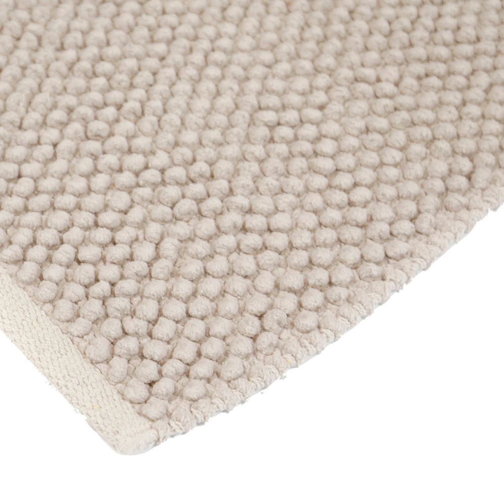 Olivia bathroom rug - linen